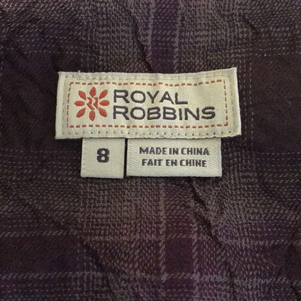 Royal Robbins ‘Blackberry’ crimped flannel skirt - Picture 9 of 16